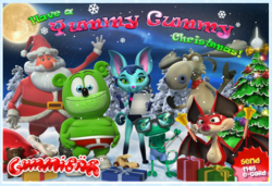 Gummibär interactive Christmas E-Card